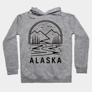 Alaska Landscape Hoodie